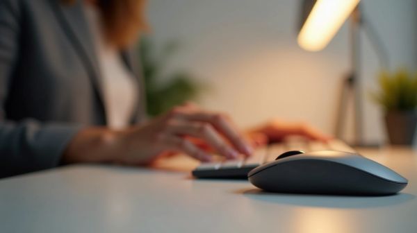 La solution optimale pour un confort de travail avec une souris ergonomique sans fil